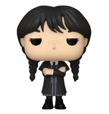 Фігурка Funko Pop серії Венздей - Венздей (чорне пальто) (86679)