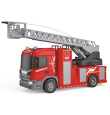 Спецтехніка TechnoDrive серії Big Truck – Пожежна машина Scania (світло, звук, функ. води) (6407KS)
