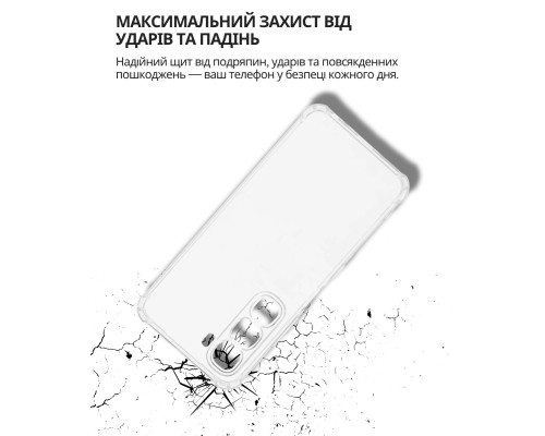 Чохол до мобільного телефона BeCover Anti-Shock Infinix Hot 60 5G (X6726) / 60i 4G (X6728) Clear (714403)
