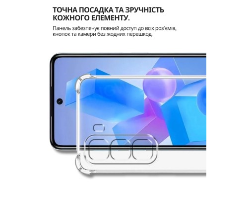 Чохол до мобільного телефона BeCover Anti-Shock Infinix Hot 60 5G (X6726) / 60i 4G (X6728) Clear (714403)