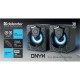 Акустична система Defender Onyx Led USB Black (65038)