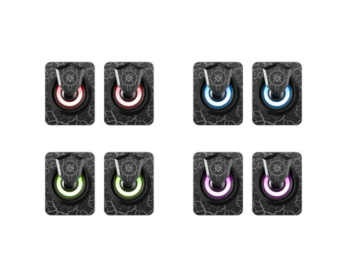 Акустична система Defender Onyx Led USB Black (65038)