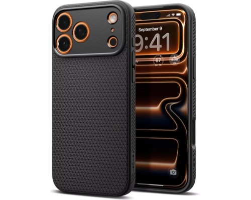 Чохол до мобільного телефона Spigen Liquid Air iPhone 17 Pro Max Matte Black (ACS10265)