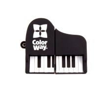 USB флеш накопичувач ColorWay Piano 64 GB 3.0 Black (CW-USBPO64)