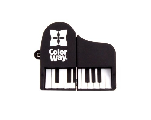 USB флеш накопичувач ColorWay Piano 64 GB 3.0 Black (CW-USBPO64)