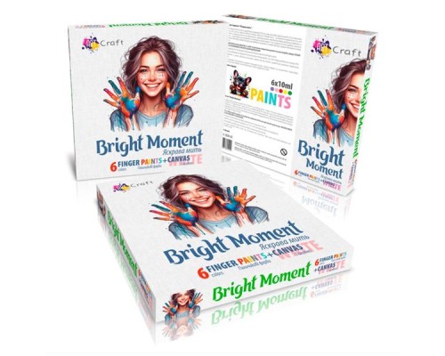 Набір для творчості ArtCraft Яскрава мить біле полотно (5029-AC)