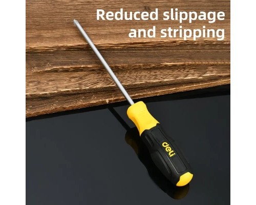 Викрутка Deli PZ3 × 150 мм (EDL631003P)