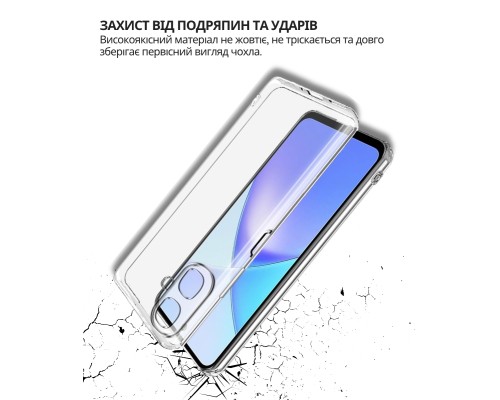 Чохол до мобільного телефона BeCover Silicone Infinix Smart 10 (X6725) Transparent (714665)