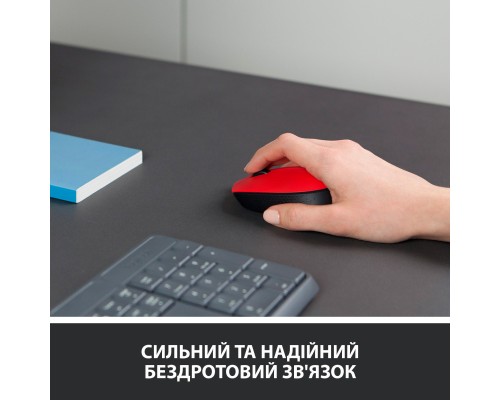 Мишка Logitech M171 Red (910-004641)