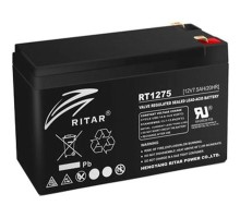 Батарея до ДБЖ Ritar AGM RT1275B, 12V-7.5Ah (RT1275B) 