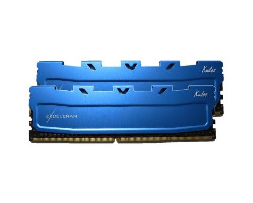 Модуль пам'яті для комп'ютера DDR4 32GB (2x16GB) 2400 MHz Blue Kudos eXceleram (EKBLUE4322417AD)