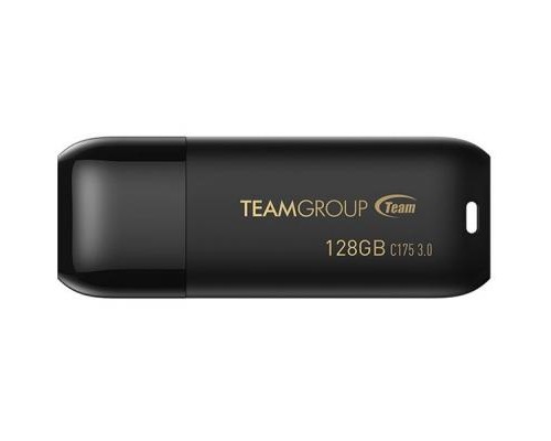 USB флеш накопичувач Team 128GB C175 Pearl Black USB 3.1 (TC1753128GB01) 