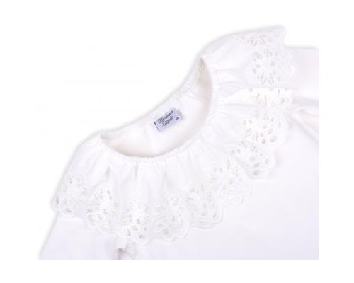 Кофта дитяча Breeze з мереживною оборкою (9999-152G-beige)