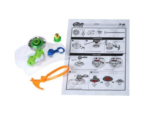Дзига Auldey Infinity Nado Стандарт Cold Shadow с устройством запуска (YW624307)