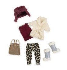 Аксесуар до ляльки Lori Теплый жакет с шапкой (LO30006Z)