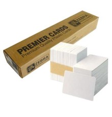 Картка пластикова чиста Zebra Premier PVC, белые, 30 mil, 500 шт (104523-111)