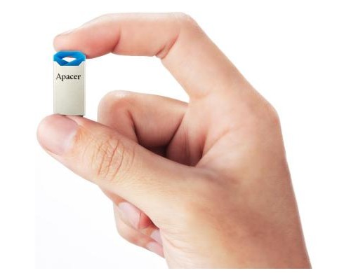 USB флеш накопичувач Apacer 64GB AH111 Blue USB 2.0 (AP64GAH111U-1) 