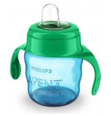 Поїльник-непроливайка Philips AVENT з м'яким носиком 200 мл блакитний, 6 міс+ (SCF551/05)