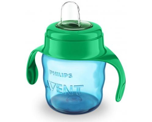 Поїльник-непроливайка Philips AVENT з м'яким носиком 200 мл блакитний, 6 міс+ (SCF551/05)