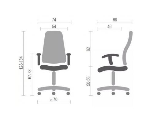 Крісло ігрове Аклас Ретчет PL MB Коричневое (12447)