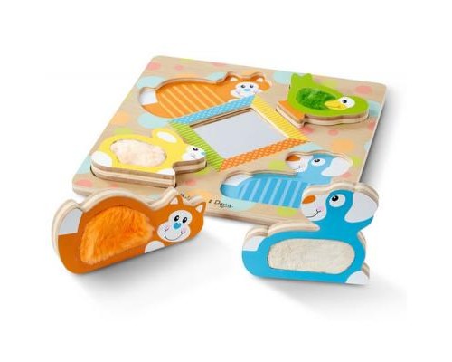 Розвиваюча іграшка Melissa&Doug Дзеркальний пазл з тваринами (MD1898)