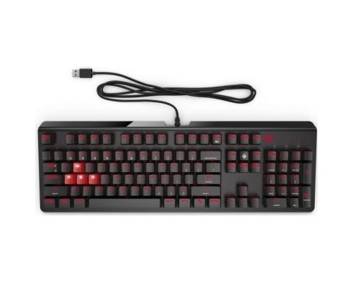 Клавіатура HP OMEN Encoder USB CHERRY MX Brown (6YW75AA)