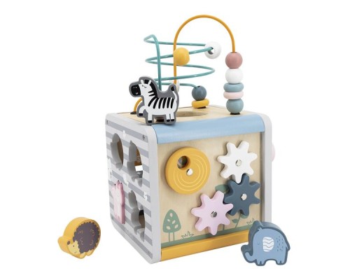 Розвиваюча іграшка Viga Toys Ігровий центр PolarB Кубик 5-в-1 (44030)