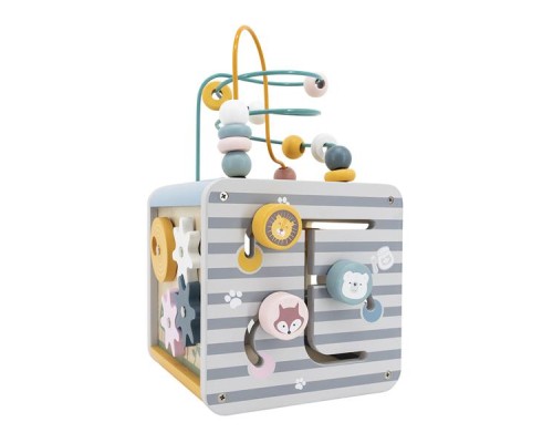 Розвиваюча іграшка Viga Toys Ігровий центр PolarB Кубик 5-в-1 (44030)