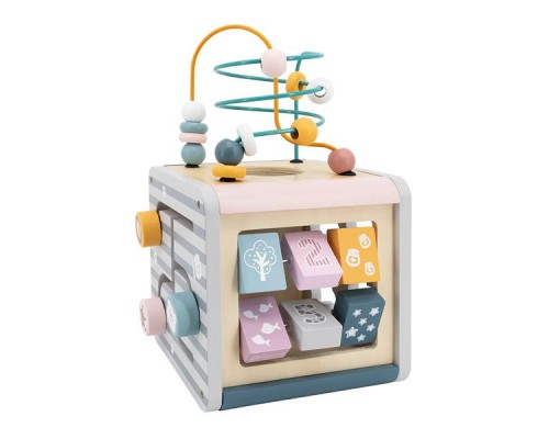 Розвиваюча іграшка Viga Toys Ігровий центр PolarB Кубик 5-в-1 (44030)