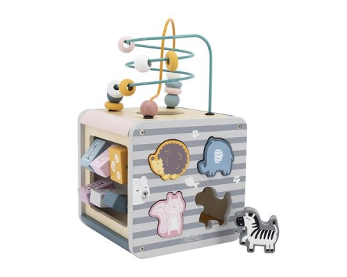 Розвиваюча іграшка Viga Toys Ігровий центр PolarB Кубик 5-в-1 (44030)