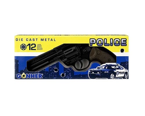 Іграшкова зброя Gonher Police 12-зарядний (123/6)