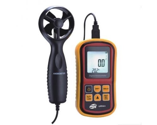Анемометр Benetech термоанемометр 0,8-45м/с, -10-45C (GM8901) 