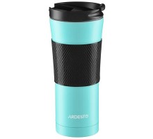 Термокружка Ardesto To Go 450 мл Turquoise (AR2645SMT)