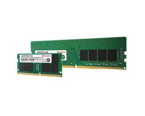 Модуль пам'яті для комп'ютера DDR4 8GB 3200 MHz Transcend (JM3200HLG-8G)