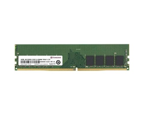 Модуль пам'яті для комп'ютера DDR4 8GB 3200 MHz Transcend (JM3200HLG-8G)