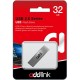 USB флеш накопичувач AddLink 32GB U20 Titanium USB 2.0 (ad32GBU20T2) 