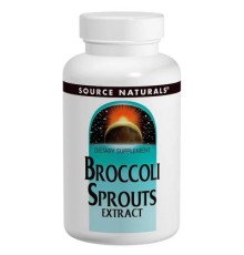 Трави Source Naturals Екстракт Брокколі 250 мг, 60 таблеток (SNS-01104)