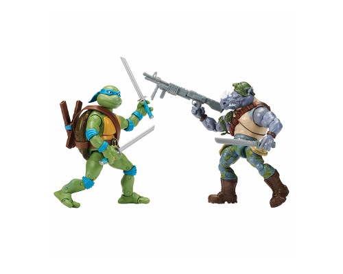 Фігурка TMNT набір Леонардо проти Рокстеді (81276)