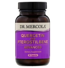 Антиоксидант Dr. Mercola Кверцетин і Птеростільбен, Quercetin and Pterostilbene Advan (MCL-03172)