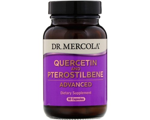 Антиоксидант Dr. Mercola Кверцетин і Птеростільбен, Quercetin and Pterostilbene Advan (MCL-03172)