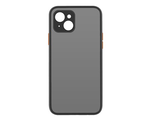 Чохол до мобільного телефона MakeFuture Apple iPhone 13 Frame (Matte PC+TPU) Black (MCMF-AI13BK) Чохол до мобільного телефона MakeFuture Apple iPhone 13 Frame (Matte PC+TPU) Black (MCMF-AI13BK)