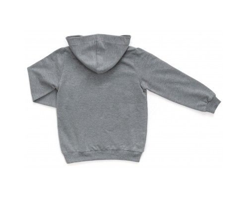 Кофта дитяча Breeze худі з капюшоном (15216-152B-gray)