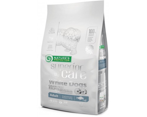 Сухий корм для собак Nature's Protection Superior Care White Grain Free Adult Small and Mini 1.5 кг (NPSC45667) Сухий корм для собак Nature's Protection Superior Care White Grain Free Adult Small and Mini 1.5 кг (NPSC45667)