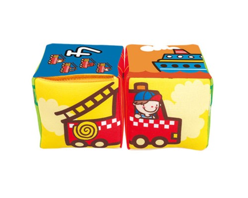 Розвиваюча іграшка K’S KIDS Кубики Транспорт (6603156)