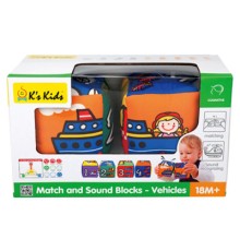 Розвиваюча іграшка K’S KIDS Кубики Транспорт (6603156)