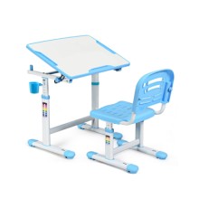 Парта зі стільцем Evo-kids Evo-07 Blue