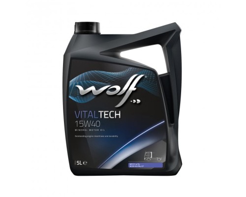 Моторна олива Wolf VITALTECH 15W40 5л (8301117)