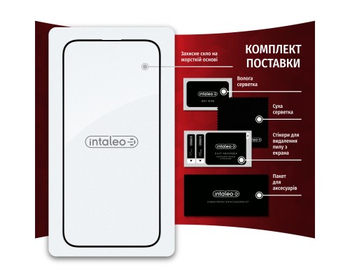 Скло захисне Intaleo Full Glue Apple iPhone 14 Pro Max (1283126542107)