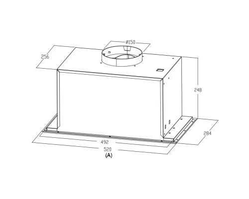 Витяжка кухонна Interline STREET WH A/52 M/2/M