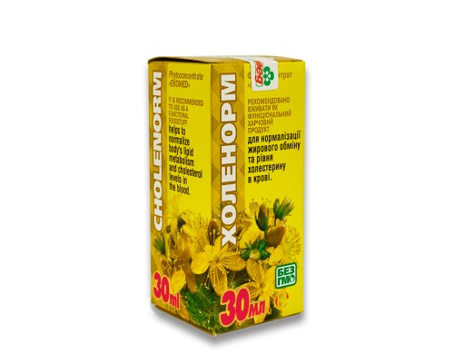 Трави ЕКОМЕД Холенорм 30 мл